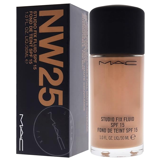 MAC Studio Fix Fluid SPF 15 - NW25 Foundation Women 1 oz