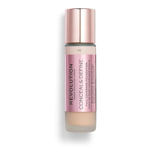 Makeup Revolution Conceal & Define Foundation F6