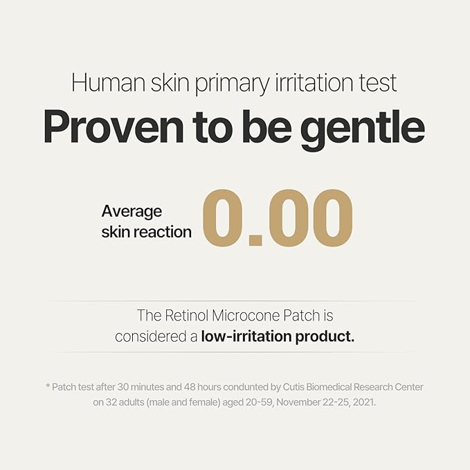 ACROPASS New Retinol Hyaluronic Microcone Patch for Full Face | Ultra 3,300 IU/g Retinol Anti-Aging Patch for Eye Area, Frown Line, Smile Line Wrinkles [4 pouches]