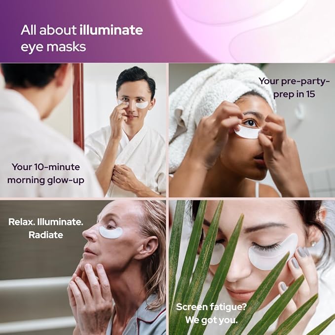 Bakuchiol Under Eye Mask – 24 Pairs Eye Patches for Puffy Eyes, Dark Circles, Fine Lines – Red Algae, Hyaluronic Acid, Natural & Biodegradable – Anti-Aging Hydrating Eye Treatment for Women & Men (24)