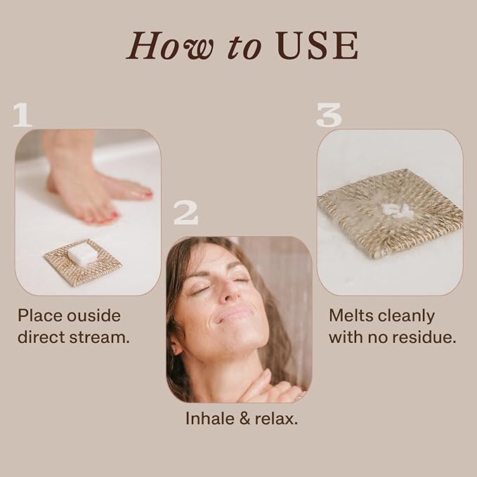 Lavender Shower Steamers Aromatherapy – USA Made Large Shower Tablets, Gifts for Women & Men, Christmas Stocking Stuffers, Stress Relief, Relaxing Calming Pamper & White Elephant Gifts for Adults