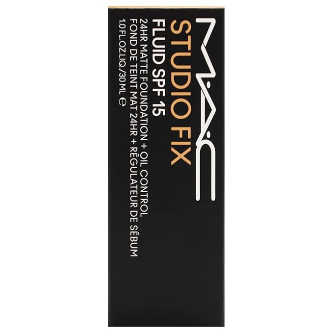 Studio Fix Fluid SPF 15 24Hr Matte Foundation Plus Oil Control - NC35 by MAC for Women - 1 oz Foundation