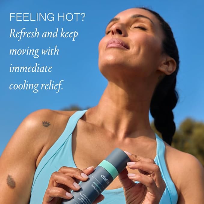 Cooling Body Spray with Menthol and Aromatherapy Rosemary Mint Scent to help you Concentrate, 2.7 oz. | Anytime Immediate Heat Relief | TSA Approved | Gluten Free | Vegan | Paraben Free