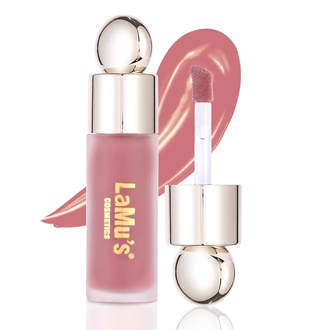 LaMu'S COSMETICS Soft Pinch Weightless Liquid Blush, Long-Lasting Beauty Natural Waterproof Face Liquid Blush For All-Day Wear (Encourage-Soft Neutral Pink, 0.25fl.oz/7.5ml)