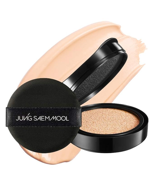 [JUNGSAEMMOOL OFFICIAL] Essential Skin Nuder Cushion (Fair Pink) | Refill | Natural Finish | Buildable Coverage | Makeup Artist Brand