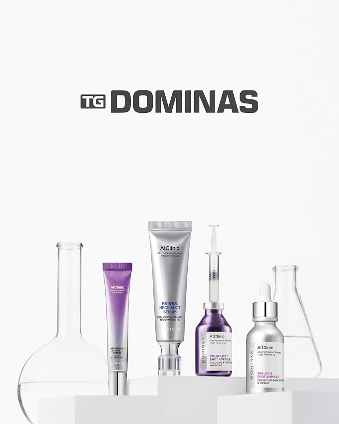 AtClinic Tranexamic Acid Pink Serum (1fl oz) - Improve Skin Tone and Hyperpigmentation, Ampoule for All Skin Types. Korean Skin Care. Niacinamide