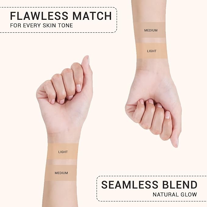 Lx Blend Bye Bye Foundation Oil Free Matte Coverage Moisturizer With SPF 50 (LIGHT) 1 FL OZ