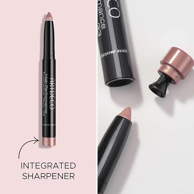 ARTDECO High Performance Eyeshadow Stylo – Seashell N°25 – 3in1 Stick: Eyeshadow, Eyeliner & Kajal – Glides On & Blends Easily – Up to 10 Hours of Wear – Eye Makeup – Pencil – Waterproof – 0.04 Oz