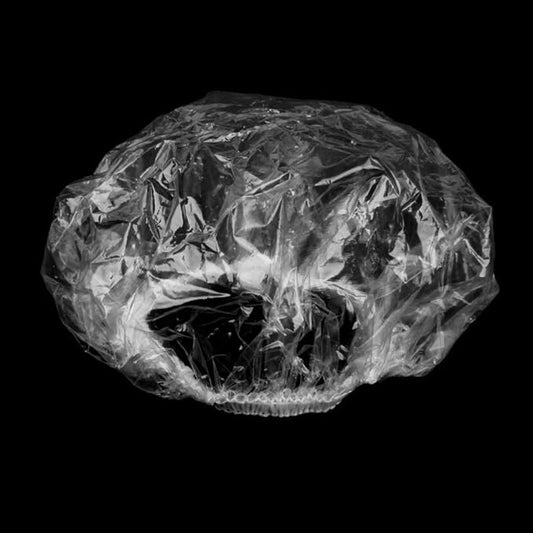 esowemsn 100pcs Disposable Clear Waterproof Ear Covers for Shower, Hair Dyer and Salon Ear Protector Caps Fits Men and Women