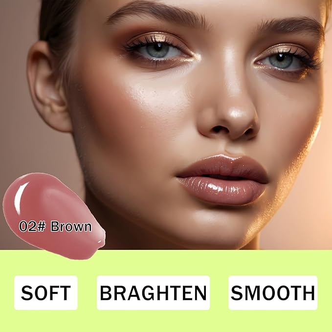 7 Colors Lip Tint Stain Set, Watery Lip Stain Mini Liquid Matte Lipstick,Moisturizing Lip Stain, Long-Lasting,Non-Stick Tinta Para Labios, Waterproof and High Pigment Lip Makeup (02# AVOCADO)