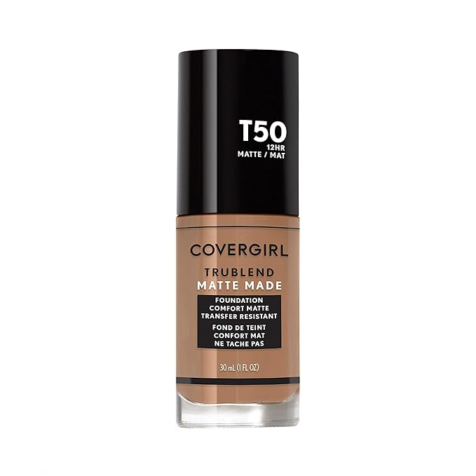 COVERGIRL TruBlend Matte Made Liquid Foundation, Natural Tan