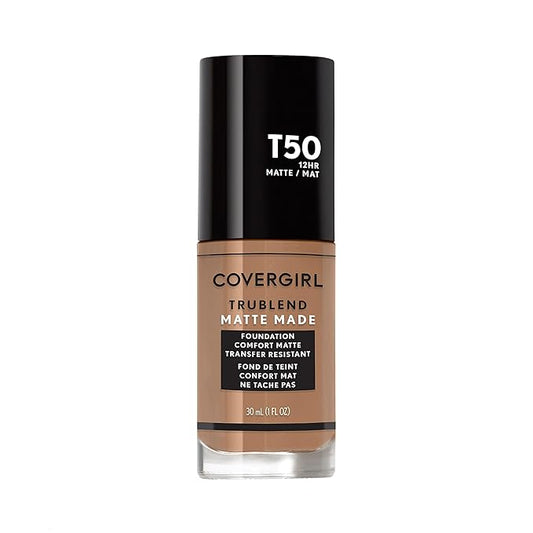 COVERGIRL TruBlend Matte Made Liquid Foundation, Natural Tan