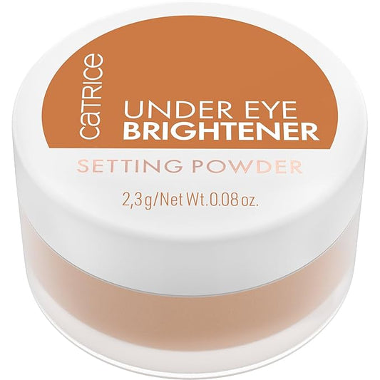 Catrice | Under Eye Brightener Setting Powder (030 | Golden Toffee) | Brightening, Soft Focus Effect Enriched with Hyaluronic Acid for Flawless Radiant Skin | Vegan & Cruelty Free