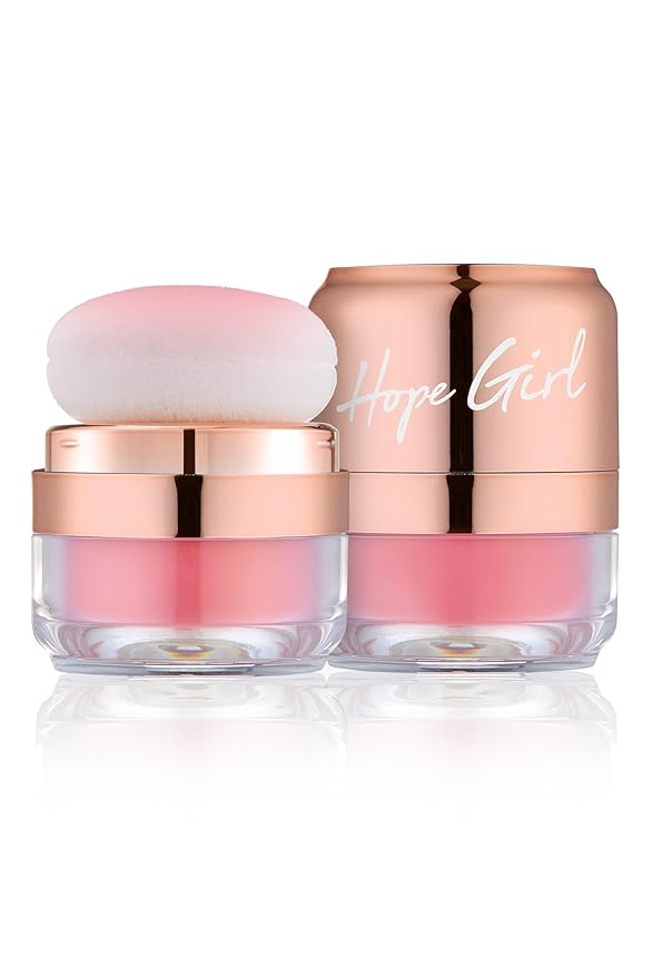 Hope Girl 3D Powder Blusher 0.17oz (Orange Flower)