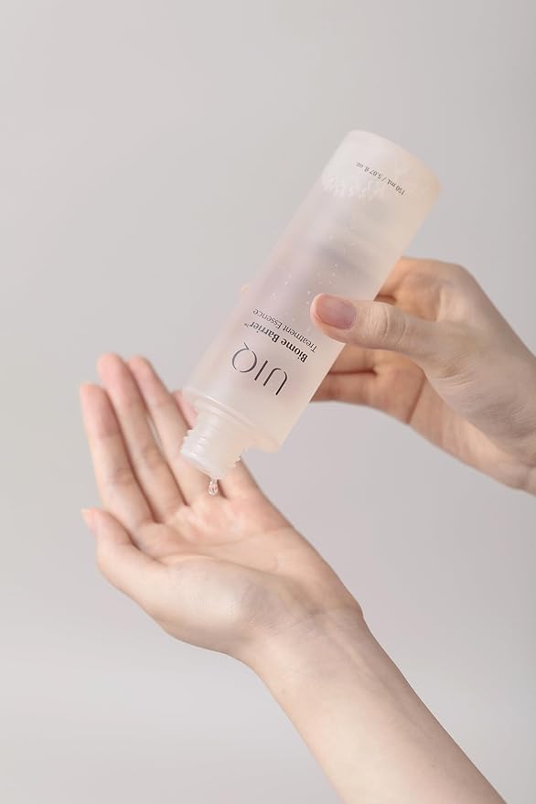UIQ Biome Barrier Treatment Essence Nourishing, Hydrating, Moisturizing Toner l Korean Skincare for All Skin Types | Daily Gentle Dead Skin Cell Care I Glow Skin Radiance 5.07 fl.oz /150ml