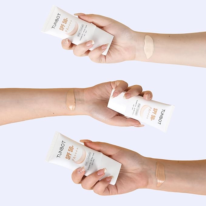 TUNBOT Long Lasting Concealer Foundation, SPF 50, Makeup to Cover Facial Imperfections, Unscented Foundation for All Skin Types (30ml)