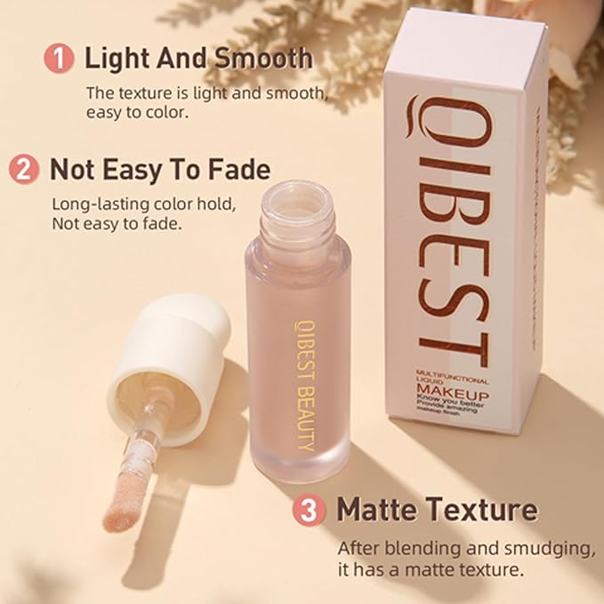 MEICOLY Soft Pinch Liquid Blush & Dewy Cheek Tint, Matte Finish Liquid Contour, Highlight Bronzer Stick Set - Pearl White Highlighter + Rose Pink Blush + Contour