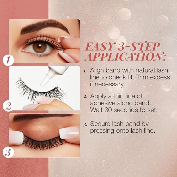 Ardell Naked Lashes 422 Multipack, Natural-looking and Lightweight False Eyelashes, 4-pairs, 1-Pack