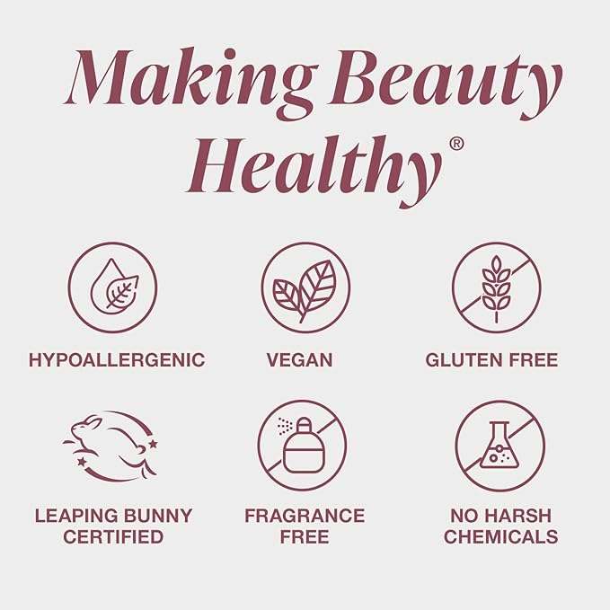 Mineral Fusion Pressed Powder Foundation, Cool 2 - Fair/Med Skin w/ Pink/Red Undertones, Age Defying Foundation Makeup with Matte Finish, Talc Free Face Powder, Hypoallergenic, Cruelty-Free, 0.32 Oz