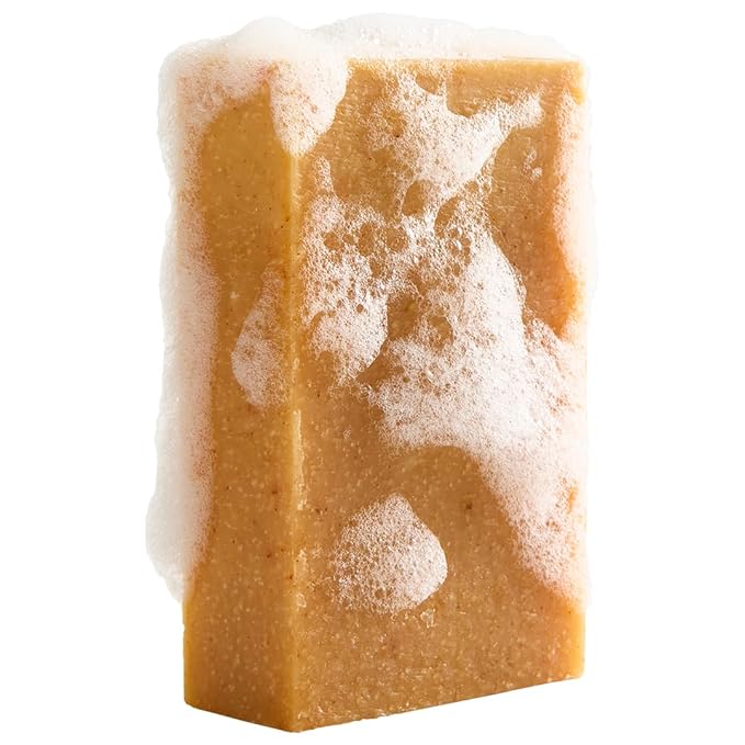 Handmade in Canada, Plant Based Natural Bar Soap Cold Pressed For Face & Body, w/Premium Essential Oils, For Men & Women 3 Pack (Ginger Cardamom)