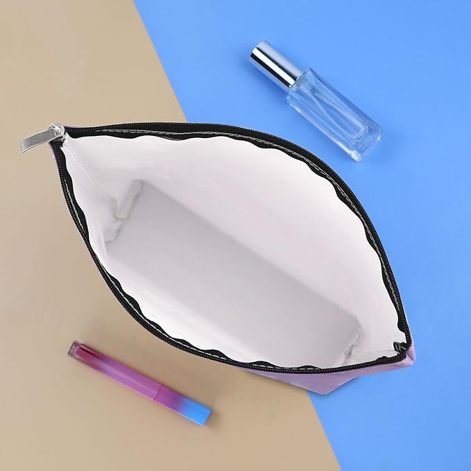 Boss Leader Appreciation Makeup Bag for Women Employee Manager Supervisor Coach - Thank You Gift Purple Cosmetic Bag for Boss Day Birthday Thanksgiving - Oxford Cloth Travel Makeup Pouch