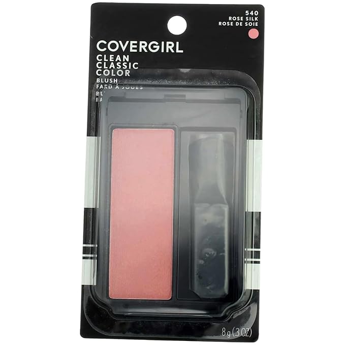 CoverGirl Classic Color Blush, Rose Silk [540], 0.3 oz (Pack of 7)