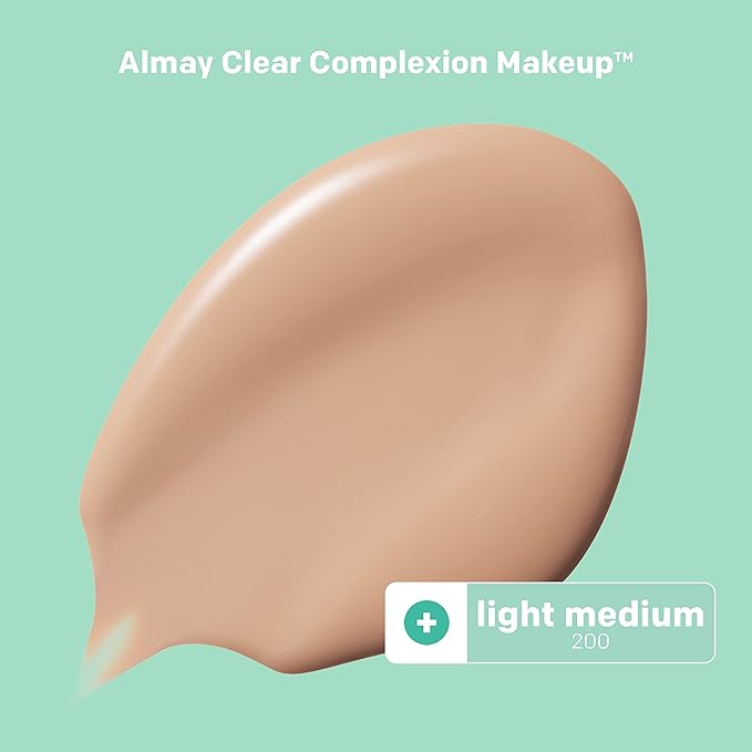 Almay Clear Complexion Acne Spot Treatment Concealer with Salicylic Acid - Lightweight, Hypoallergenic, for Sensitive Skin