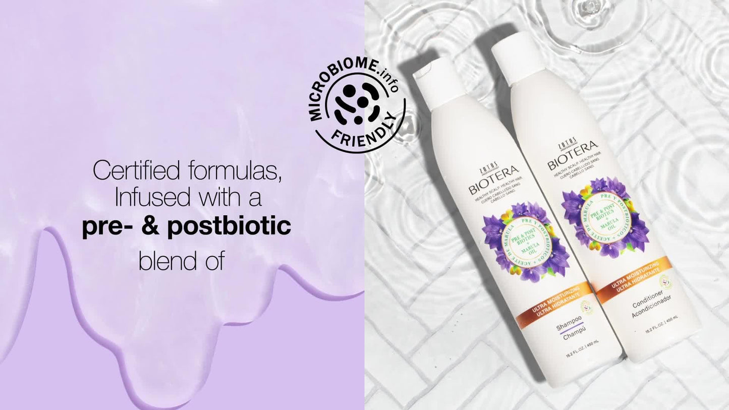 Biotera Ultra Moisturizing Conditioner | Hydrates Dry, Damaged, Coarse Hair | Microbiome Friendly | Vegan & Animal Test Free | Paraben & Sulfate Free | Color-Safe | 32 Fl Oz