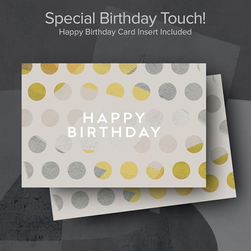 Men's Birthday Care Package with Birthday Card - Luxury Skincare Gift Set for Men - Men's Body Self Care Kit, Spa Basket Relaxing Birthday Gift, Men's Skin Care Routine Kit - by ZAAINA