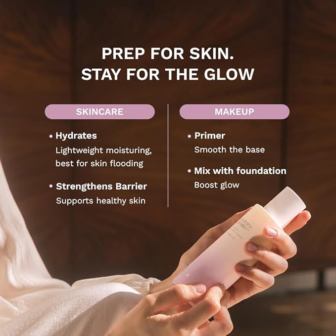 haruharu Wonder Black Rice Probiotics Barrier Essence, Skin Flooding & Layering, Strengthens Skin Barrier, Moisturizes, Glowy Radiant Skin, Ceramide & Panthenol, Holiday Stocking Stuffer, 4.05 fl.oz