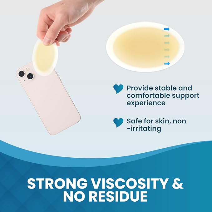 Gel Blister Bandages - 21 PCS Hydrocolloid Bandages for Feet, Blister Cushions Pads, Water Resistant Adhesive Band for Heel, Toes & Foot, Blister Bandaids for Prevention & Recovery (Heel Pack)