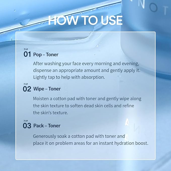 Another FACE PEPTATHENOL™ Aqua Balance Toner 4.05 Fl. Oz, Daily Moisturizer for Dry Skin, Exfoliating for Smooth Skin, Sebum Control, Non-Irritation for Sensitive Skin, Vegan, Korean Skin Care