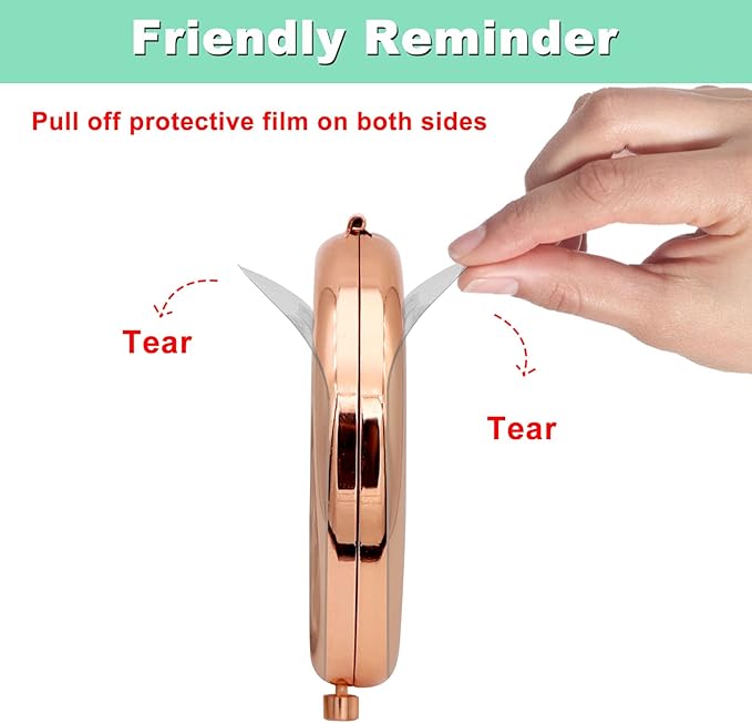 40th Birthday Gifts for Women 40 Year Old Birthday Gifts for Women Compact Makeup Mirror for Mom Wife Aunt Sister Funny 40th Birthday Gifts for Her Folding Makeup Mirror Turning 40 Gifts for Women