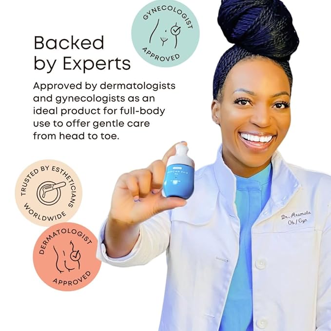 Bushbalm Dark Spot Exfoliating Scrub - Natural Body Scrub Exfoliant to Hydrated, Soften and Enhance Glow in Skin - Bermuda 236 ml