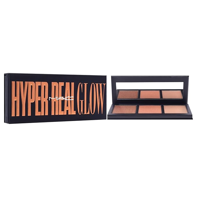 MAC Hyper Glow Palette - Shimmy Peach Makeup Women 0.15 oz