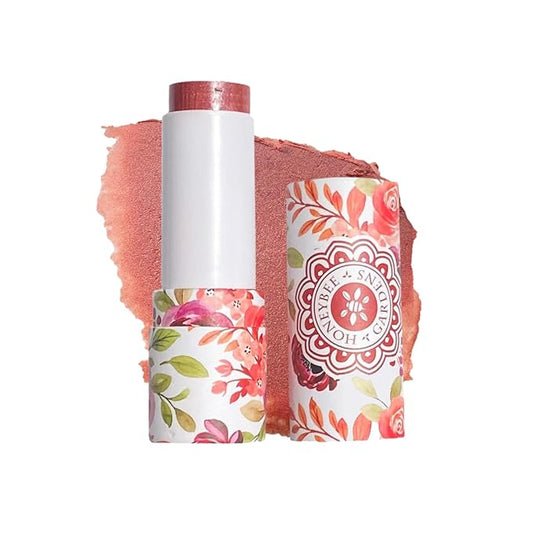 Honeybee Gardens Color Within Reach MultiStick, Eden, Soft Rose, Pink & Brown Undertones, Multipurpose Makeup, Natural Glow, Easy Application, Vegan, Cruelty-Free, Net Wt. 0.2 oz