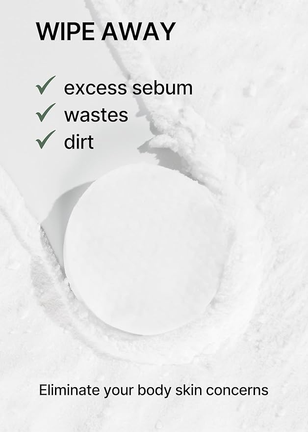 celimax ONE STEP Body Brightening Pad | with Green Tea & White Truffle, for Underarm, Knee & Elbow, Gentle Exfoliating & Hydrating Body Scrub, 110ml (60 pads)