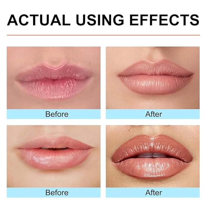 2PC Pipe-off lip liner stain,Nude Matte Tint,Non-Fading, Full Coverage,light brown/dark brown/burgundy long-lasting,line tattoo high-color Tint,Smudge-Proof,Waterproof(#1 Rose Pink+#2 Neutral Mauve)