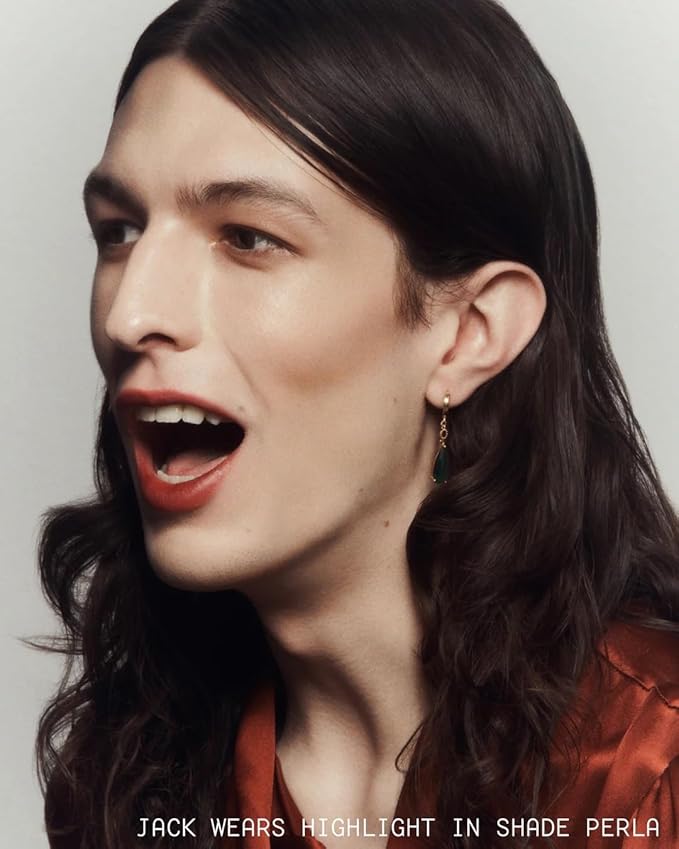 19/99 Cream Highlight Stick All-Over Face Highlight | Cruelty-Free, Vegan, Responsible Beauty (Perla)