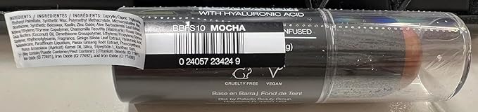 Palladio BUILD + BLEND Foundation Stick, Contour Stick for Face, Professional Makeup for Perfect Look, 0.25 Ounce (Mocha)