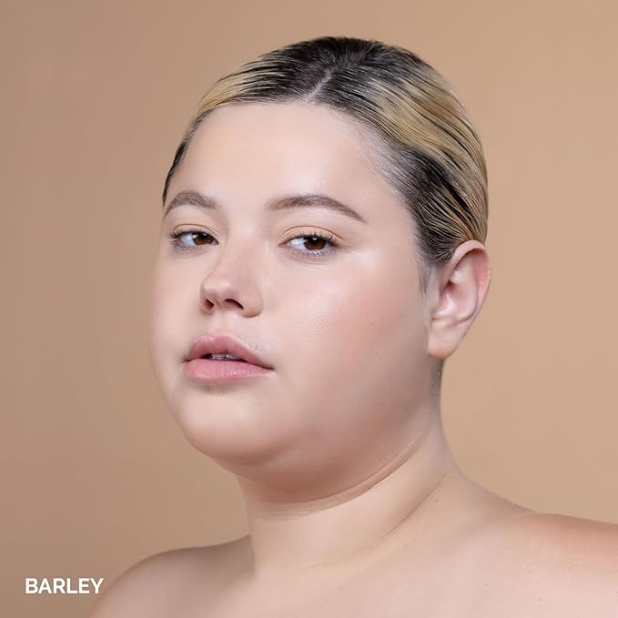 OFIR Skin Satin Medium Coverage Foundation | Lightweight Foundation Makeup with Vegan Formula | Blue Light Protection & Non-Creasing for Long-Lasting Wear | 1 FL OZ (Barley - Light Cool)