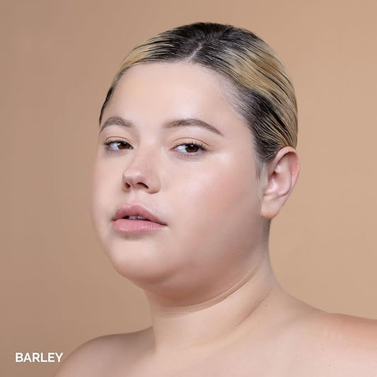 OFIR Skin Satin Medium Coverage Foundation | Lightweight Foundation Makeup with Vegan Formula | Blue Light Protection & Non-Creasing for Long-Lasting Wear | 1 FL OZ (Barley - Light Cool)