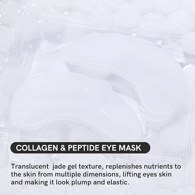 Under Eye Patches Collagen and Peptide Eye Mask for Dark Circles and Puffiness,Face Mask Skin Care Products 30 Pairs
