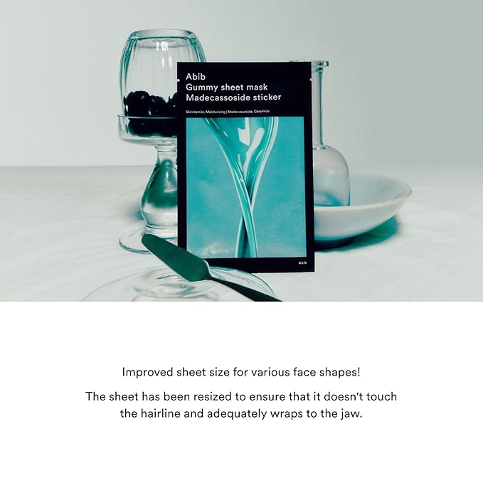 Abib Gummy Sheet Mask 10 Sheets Madecassoside (Strengthening)