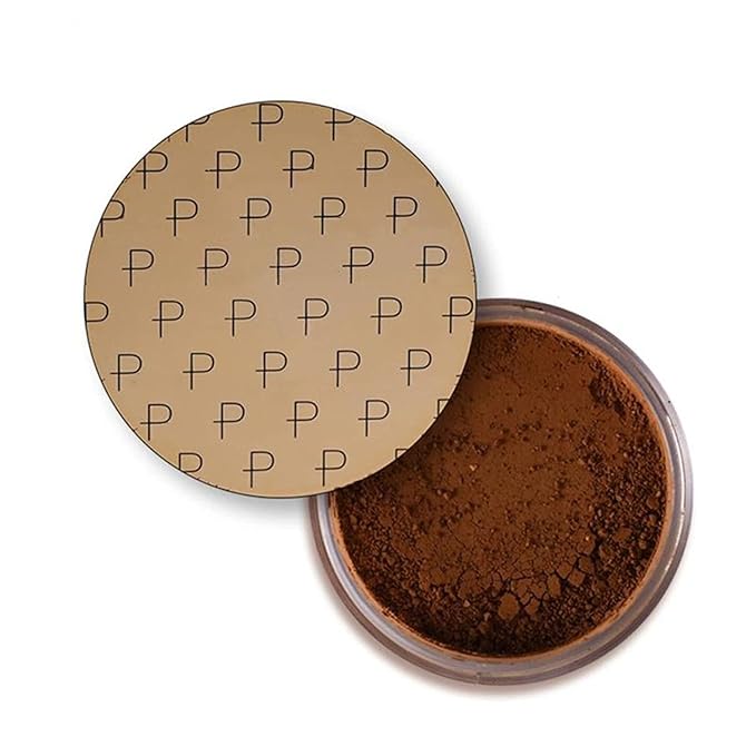 MAEPEOR Matte Setting Loose Powder 8 Colors Smooth and Lightweight Face Powder for Brightening and Setting Makeup with Face Puff (04 Valley)