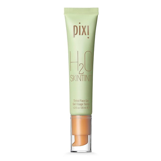 Pixi Beauty H2O SkinTint Tinted Face Gel, 1.2 fl oz / 35 ml, Tan