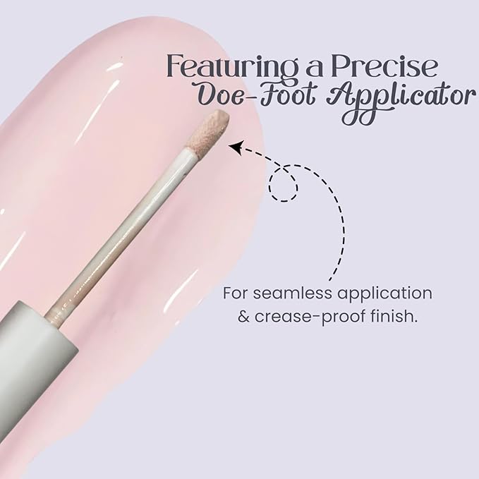 M2U NYC Hydrating Eye Primer – Preps Eyelids for Intense Eyeshadow Colors, Long-Lasting, Crease-Free Wear, Smudge-Proof, Lightweight Eye Shadow Primer - Non-Greasy Gripping Formula for Wrinkle-Filling