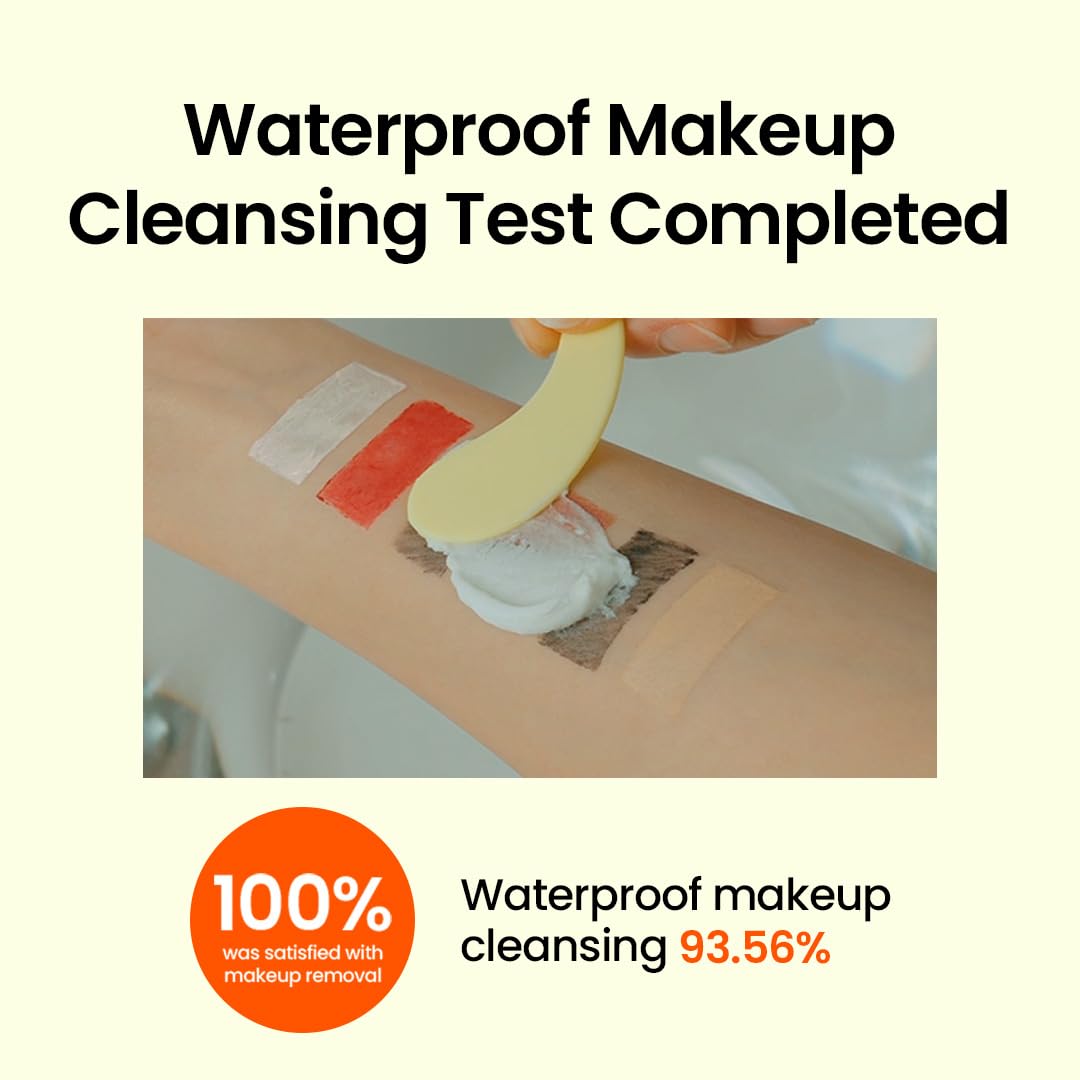 beplain Mung Bean Pore Cleansing Milk Balm (3.38 fl.oz/100ml) | Fragrance-Free | Korean Makeup Remover for Sensitive Skin | Non-Greasy Sorbet Texture with Ceramides | All-in-One Facial Cleanser