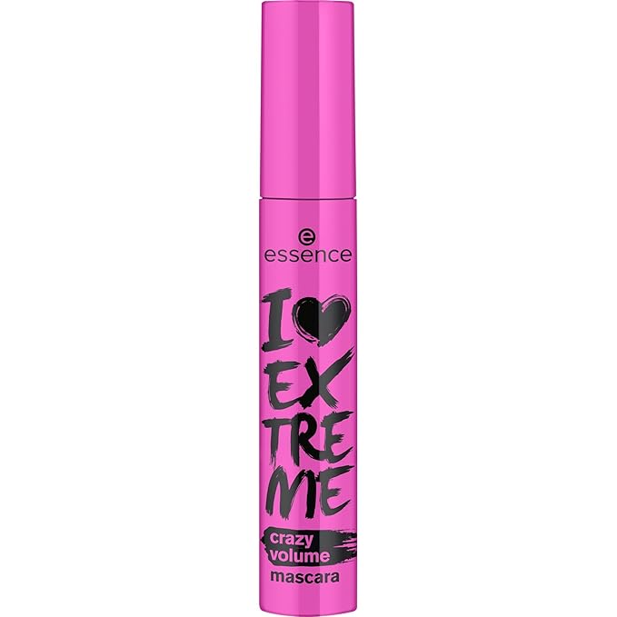 essence | I Love Extreme Crazy Volume Mascara (Pack of 1) | Intense & Dramatic Volume & Length in One Swipe | Vegan & Cruelty Free