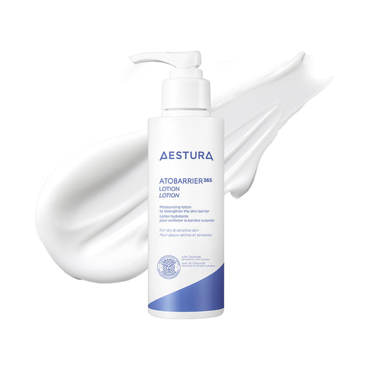 AESTURA ATOBARRIER365 Lightweight Korean Face Moisturizer with Ceramides | Strengthens Barrier, Fast-Absorbing Hydration, Suitable for Dry, Normal & Sensitive Skin, 90ML / 3.04 fl. Oz.